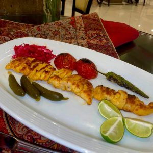 خوراک جوجه کباب بدون استخوان