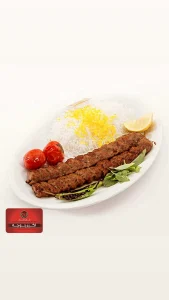 چلو کباب کوبیده